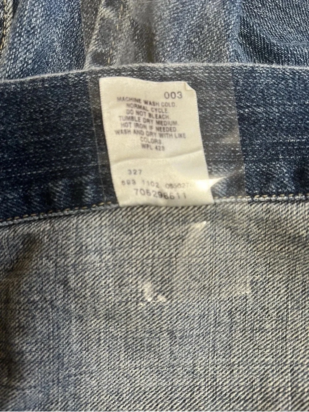 Vtg 92 Levi’s Made in USA 70529 Trucker Jacket Leather Patch Black Metal Art L - Picture 6 of 14